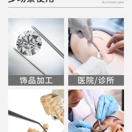 Stainless Multifuctional Steel Elbow Tweezers Aquarium Clip Long Tongs Medical Tweezers Forceps Pet Feeding Tools Non-slip
