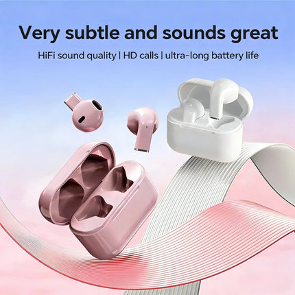 Compact Mini TWS Bluetooth Earbuds Effective Noise Cancellation Long Lasting Power Hands-free Mic for Music Communication