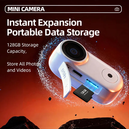 Lenovo Magnetic Pocket Mini Camera Waterproof 1080P HD Action Cam for Motorcycle Helmet Riding Outdoor Sports Video Recorder