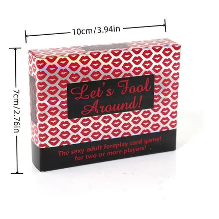 Interactive Card Game for Adult Couples, Intimate Relationship Enhancement Instruction Board Game, Fun Cards for Husband and Wife Interaction