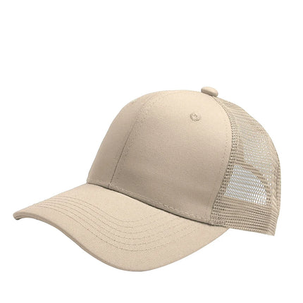 Professional Custom Logo Mesh Cap Printing Embroidery Baseball Cap Sunscreen Sun Visor Cap Casual Sun Hat Designer Snapback Caps
