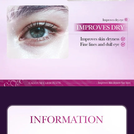 Instant Eye Bag Remove Eye Cream Anti Fat Particles Dark Circles Puffiness Fade Fine Lines Lift Brighten Korean Beauty Eye Care