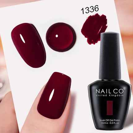NAILCO Gel Nail Polish 15ml Hema TPO Free Nail Art Vernis Semi Permanent UV Gel Polish Nail Manicure Nail Varnish Ongle Top Coat