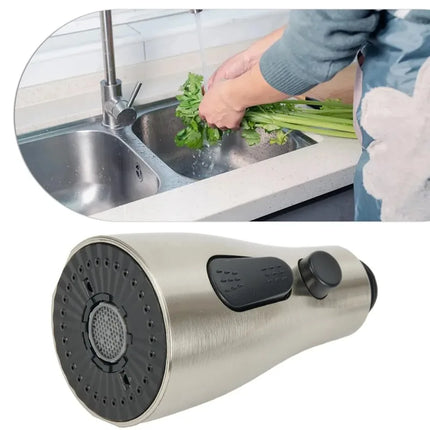 For 1/2" Connection Kitchen Pull Out Faucet Sprayer Nozzle 3 Modes ABS Water Saving Bathroom Basin Sink Shower Spray Head