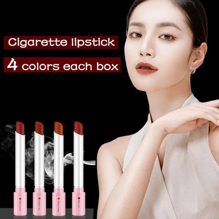 4 Colors Lana Del Rey Matte Lipstick Kits 24 Hours Long-Lasting Lip Tint Stain Set Women Waterproof Glossy Make Up Lipsticks