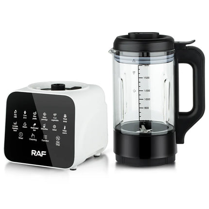 RAF EU Standard 1.8L Multifunctional Juicer Automatic Fruit & Vegetable Blender with Glass Cup Kitchen Appliance