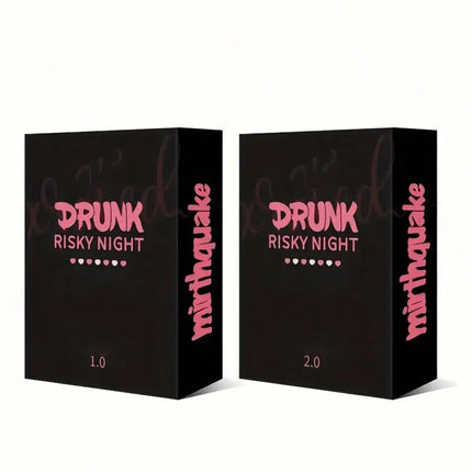 Drunk Risky Night Card Game, Hilarious Interactive Party Game for Couples, Friends & Family, Perfect Entertainment & Christmas Game Gift,Game Gift!Cards Games,Party Games,Friends Games,Board Games