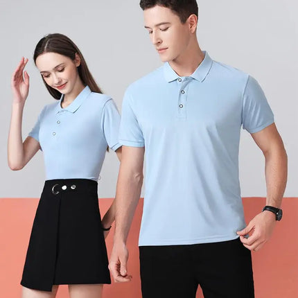 2025 New Fashionable Customized Polo Shirt, Suitable for Both Men and Women, Personalized Logo, Suitable for Business