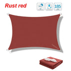 Rust red / 200x200cm