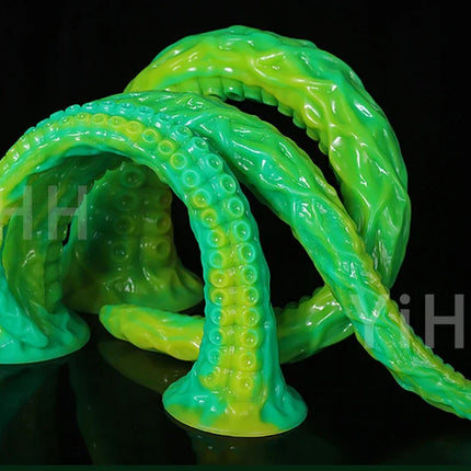 Long Butt Plug Silicone Long Anal Plug Tentacle Dildo Penis With Suction Cup Big Anal Sex Toys Progressive Vaginal Massage