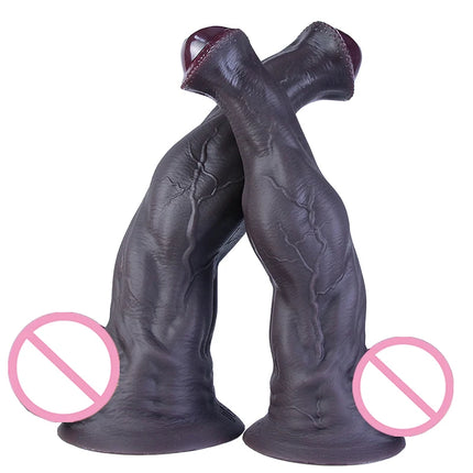 Super Huge Horse Dildo Strong Muscular Male Animal Big Penis Sex Toy Suction Cup for Female G-spot Stimulation Anal Masturbation