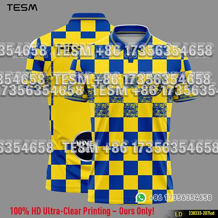 Men Sports POLO Shirt Summer Casual Short Sleeve Lapel Printed T-shirt Striped Retro Fashion Top Outdoor Team Breathable POLO