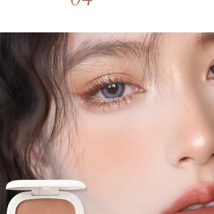 Single Color Blush Silky Texture High Color No Powder Feeling Low Saturation Long-lasting Natural Matte Blush Cream Face Makeup