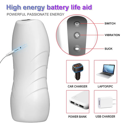 Automatic Male Masturbator Cup 10 Speed 5 Vacuum Sucking Vagina Blowjob Penis Train Massager Sex Machine Adult Sex Toys For Men