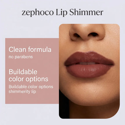 Beauty Lip Shimmer Lasting Shiny Glossy Hydrate Nourish Repair Dry Lips Smooth Soft Plump Lightweight Gentle Moisturize Lip Balm