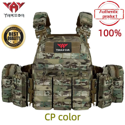 YAKEDA 6094 Tactical Vest - Quick Release Laser Cut System