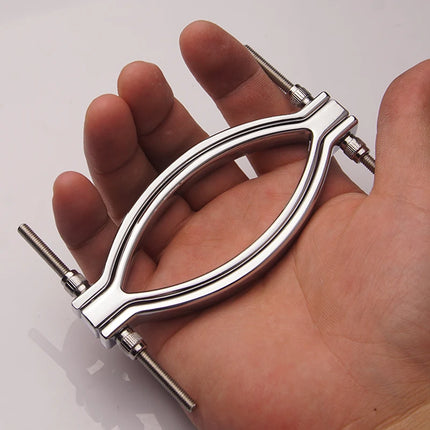 BDSM Pussy Labia Spreader/Clamps/Clip Bondage,Open Vaginal Lips Holder,Clitoris Teasing Sex Toys For Couples