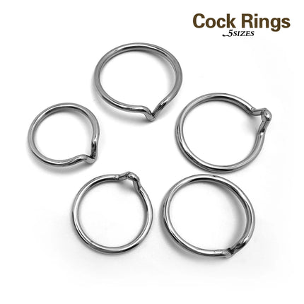 5 sizes Penis ring Relieve the foreskin from being too long Penis head rings Cock ring Dick ring sex toy adult men toy
