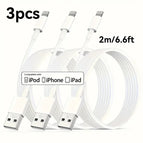 3PCS White / 1M