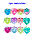 12Pcs Random Heart / China Mainland