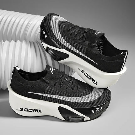 Men Running Shoes Anti Rollover Support Durable Sports Shoes Lightweight Anti Slip Women Professional Racing Running Shoes