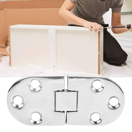 2pcs 78*30mm Hinges Folding Table Zinc Alloy Hinges For Flip Top Table Cabinet Door Furniture For Doors And Folding Table