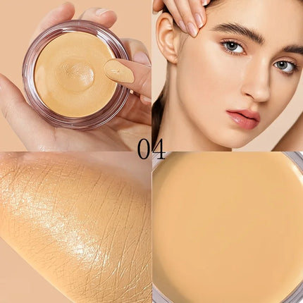 Full coverage foundation - matte finish, creamy texture, strong coverage, moisturizing, oil control, pore minimizing, non-greasy