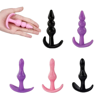 Silicone Anal Beads Plug Vaginal G-spot Massager for Women Couple Bullet Adult Masturbation Vibrator Sex Toys