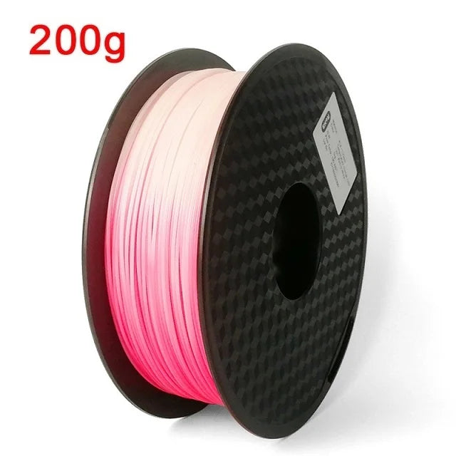Temperature Color Change Filament PLA 1.75mm 1kg 500g 250g 200g 3D Printer Material PLA Temperature Reaction Filament Blue Black