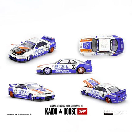 Kaido House + MINIGT 1:64 BMW M3 KAIDO WORKS LARRY CHEN V1 USA Exclusive Alloy Die-cast Car Model