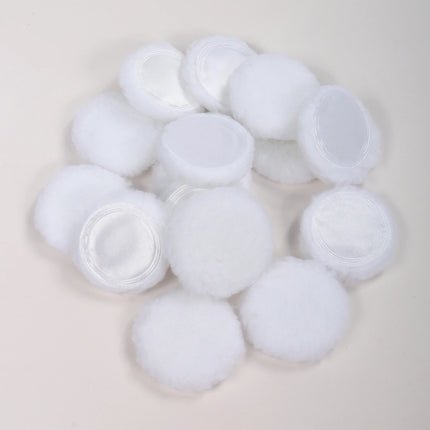2-5-10-20Pcs Portable and Practical High-Grade White Round Powder Puff for Base and Fixing Makeup