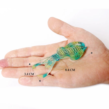 Simulation Marine Mollusc Plastic Model Figures Nautilus Ammonite Squid Octopus Figurine Sealife Animal Educational Toy For Kids