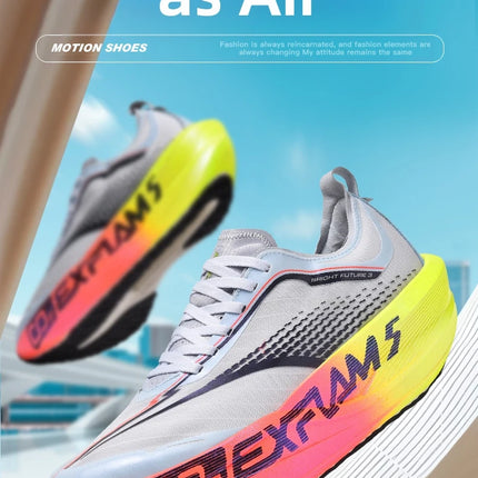 New Cushioning Running Shoes For Men Suitable Heavy Runners Lace Up Sports Women Non-slip Outdoor Athletic Male Sneakers