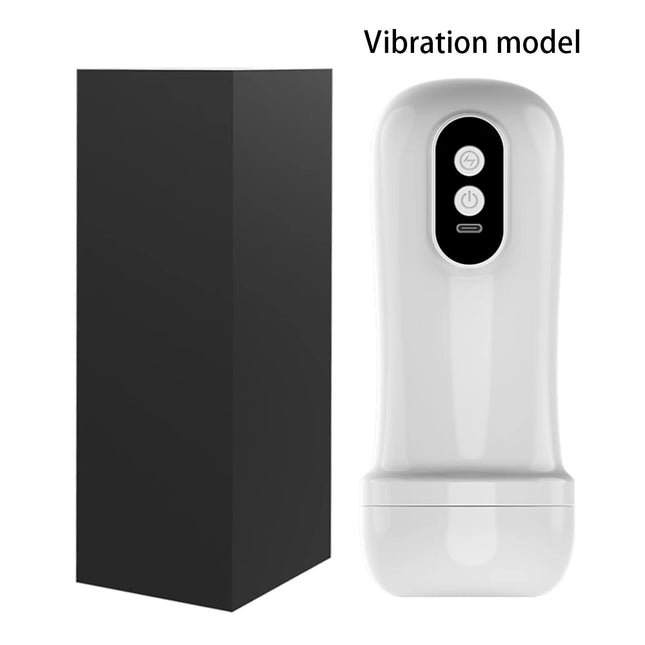 Male Masturbation Cup Artificial Vagina Pocket Pussy Automatic Vibrating Blowjob Oral Masturbator Onahole Adult Sex Toys 18+