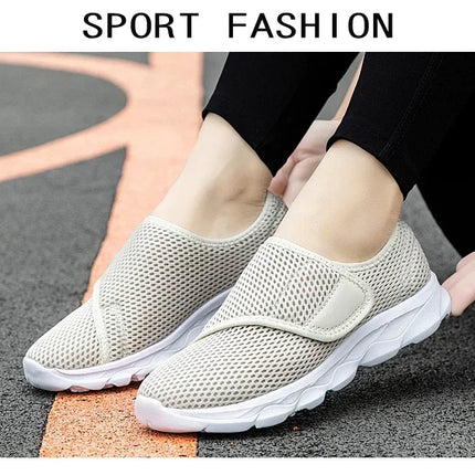 Popular Casual Unisex Orthopedic Wide-Foot Swollen-Foot Bunion-Adjusting Soft Comfortable Diabetic Walking Shoes