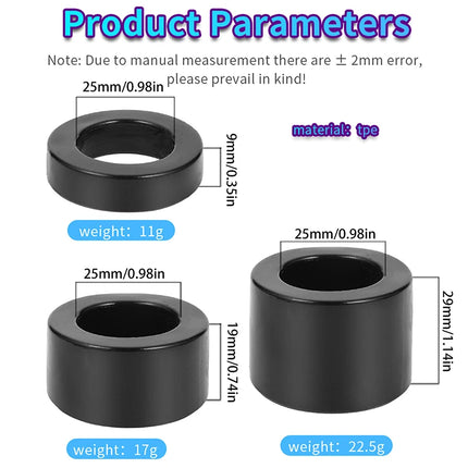 3 Pcs Silicone Massage Ring Multi Sized Soft Restrict Train Portable Massager Adult Intimate Beauty Health Tool 18+