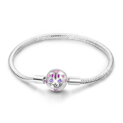 925 Sterling Silver Bracelets 17-20CM Original Leaf Clover Butterfly Heart Bracelet Fit DIY Charms Beads Fashion Women Jewelry