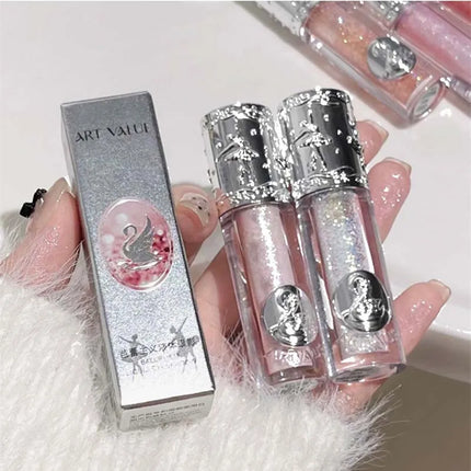 Liquid Eyeshadow Pearlescent Shimmer Long Lasting Monochrome Pearly Fine Sparkling Sequins Eye Shadow Highlighter Quick Drying