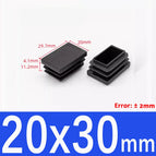 20x30mm / 10Pcs-Black