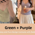 L ( 47.5-62.5kg ) / Green + purple [2-pack pure desire suspender]