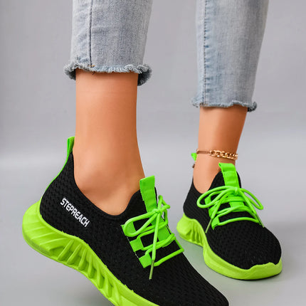 Women's Summer Breathable Mesh Flat Shoes, Women's Shoes, Casual Sneakers Shoes, Clearance Free Shipping