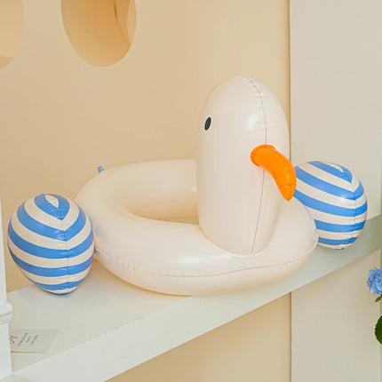 1PC Seagull-Shaped Inflatable Arm Float - Thickened Swimming Ring for Summer Water Sports