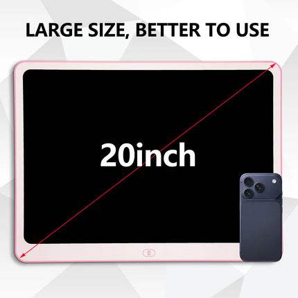 20 Inch LCD Writing Drawing Tablet, Kids Toy for Drawing, Writing, Drafting, Idea Visualization & Brainstorming