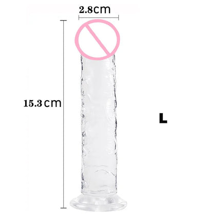 New Realistic Dildos Erotic Jelly Dildo Artificial Penis G-spot Simulation Large penis Anus Anal plug Female penis masturbation