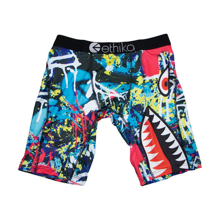 ETHIKA 1Pcs Men Underwear Boxers Breathable Mesh Crotch Mens Panties Plus Size S-3XL Man Swimming Underpants Men's Boxers Shorts