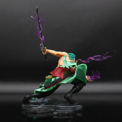 Anime Figure One Piece Luffy Roronoa Zoro Three-Blade Sa-Maximum Manga Statue PVC Action Collection Model Toys