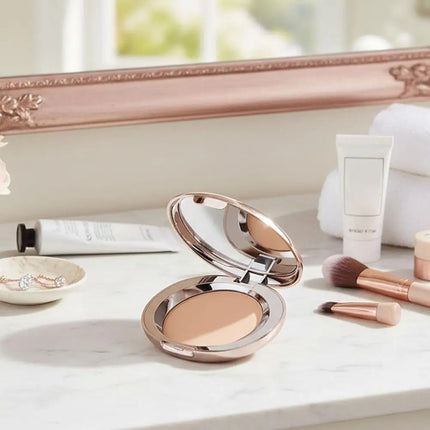High Coverage Concealer Foundation Cream Anti Dark Circle Freckles Long-lasting Waterproof Brightening Skin Tone Makeup Base