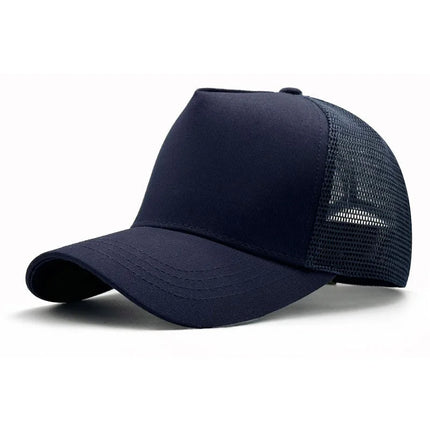 Quick Dry Baseball Hat for Men and Women, Hard Top, High Crown, Sports Hip Hop Caps, Big Head, Outdoor,