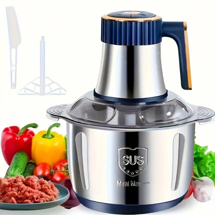 5L Electric Meat Grinders 304 Stainless Steel Food Crusher Multifunctional Vegetable Slicer Chopper Mincer Baby Food Processor