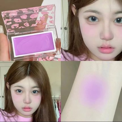 JILL LEEN Single Blush Cream Mud Blusher Nude Purple Brightening Expanding Long-lasting Natural 3g